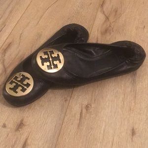 Tory Burch Leather Ballet Flats